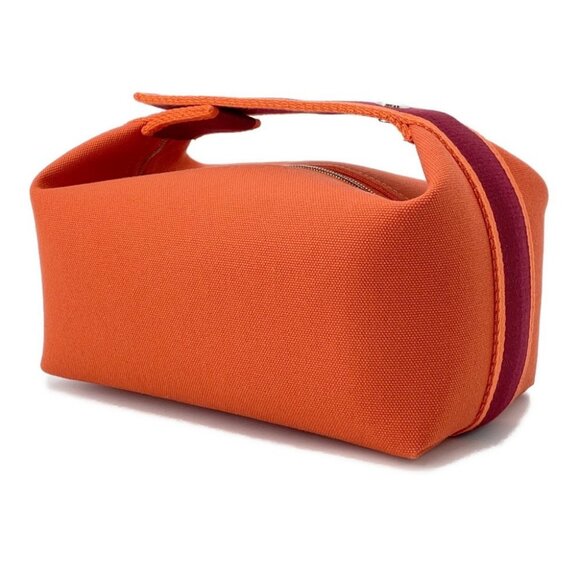 HERMES Brid a Black Size PM Canvas Feu/Bordeaux - Picture 3 of 9